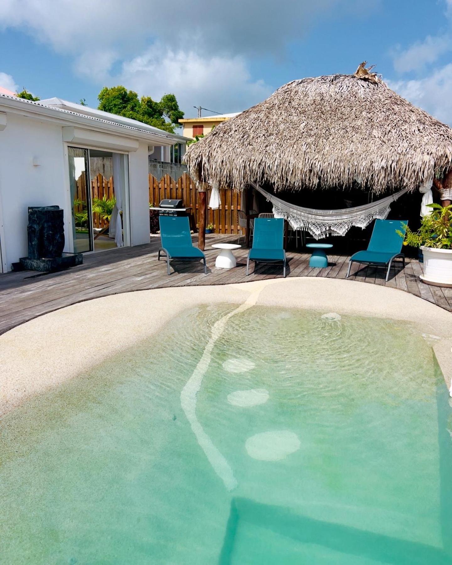 Villa Amaryllis Luxueuse,Piscine,Vue Mer,Plage Sainte-Luce Exterior photo